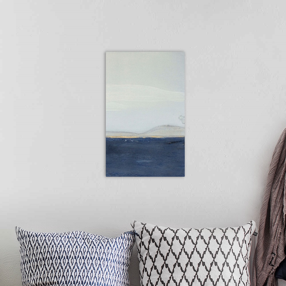 A bohemian room featuring View to the Shore Diptych II