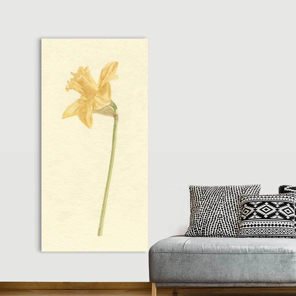 A bohemian room featuring Vintage Daffodil I