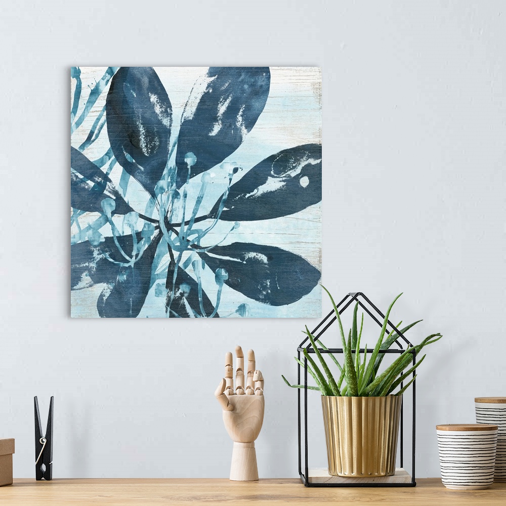 A bohemian room featuring Water Palms III
