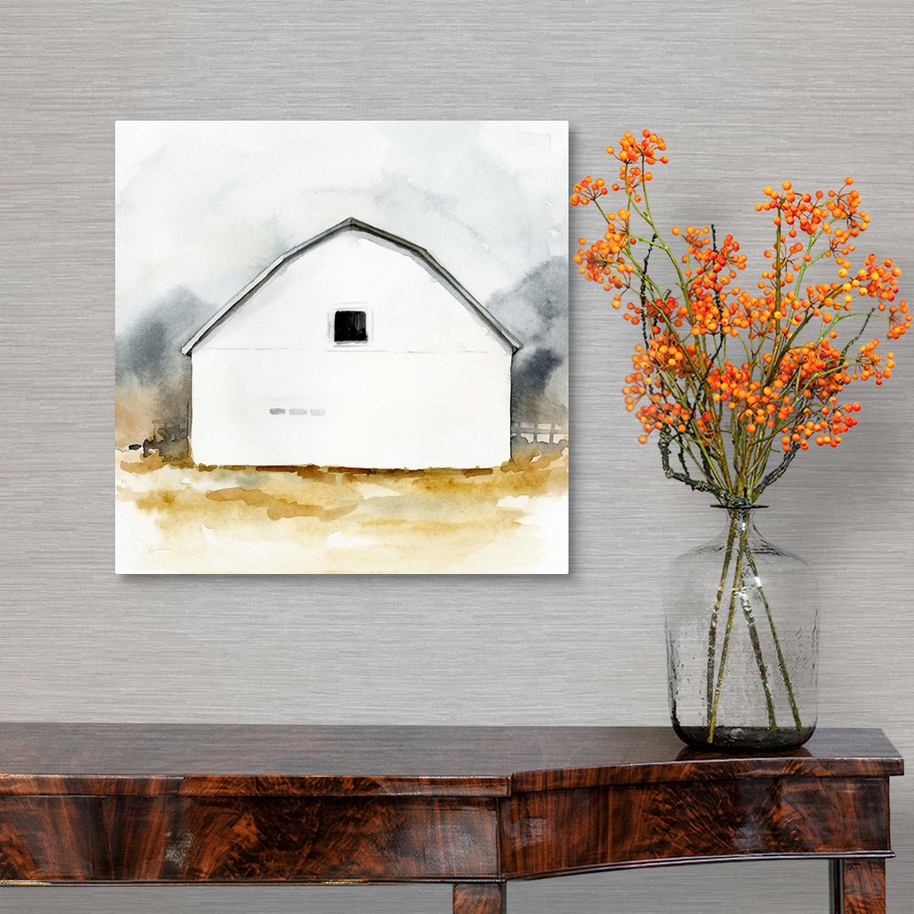 A traditional room featuring White Barn Watercolor II