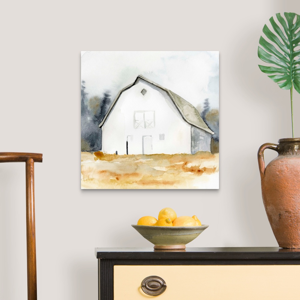 A traditional room featuring White Barn Watercolor III