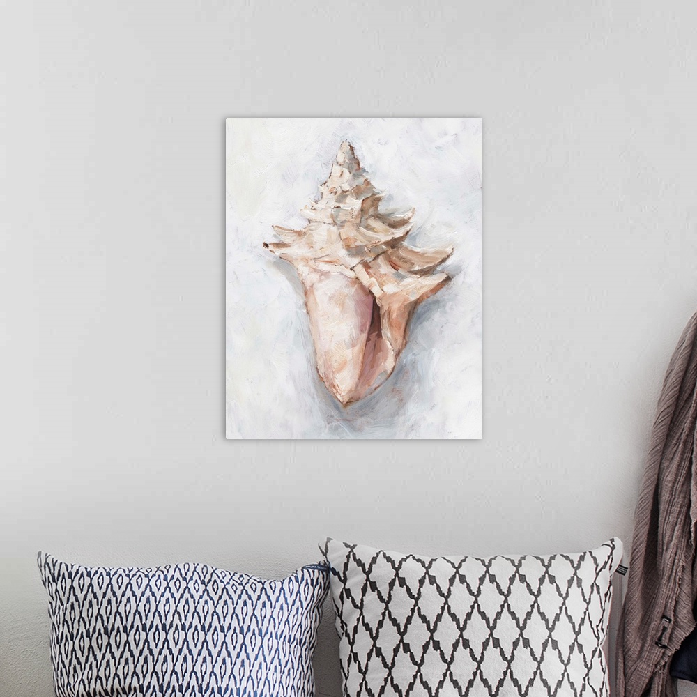 A bohemian room featuring White Shell Study I