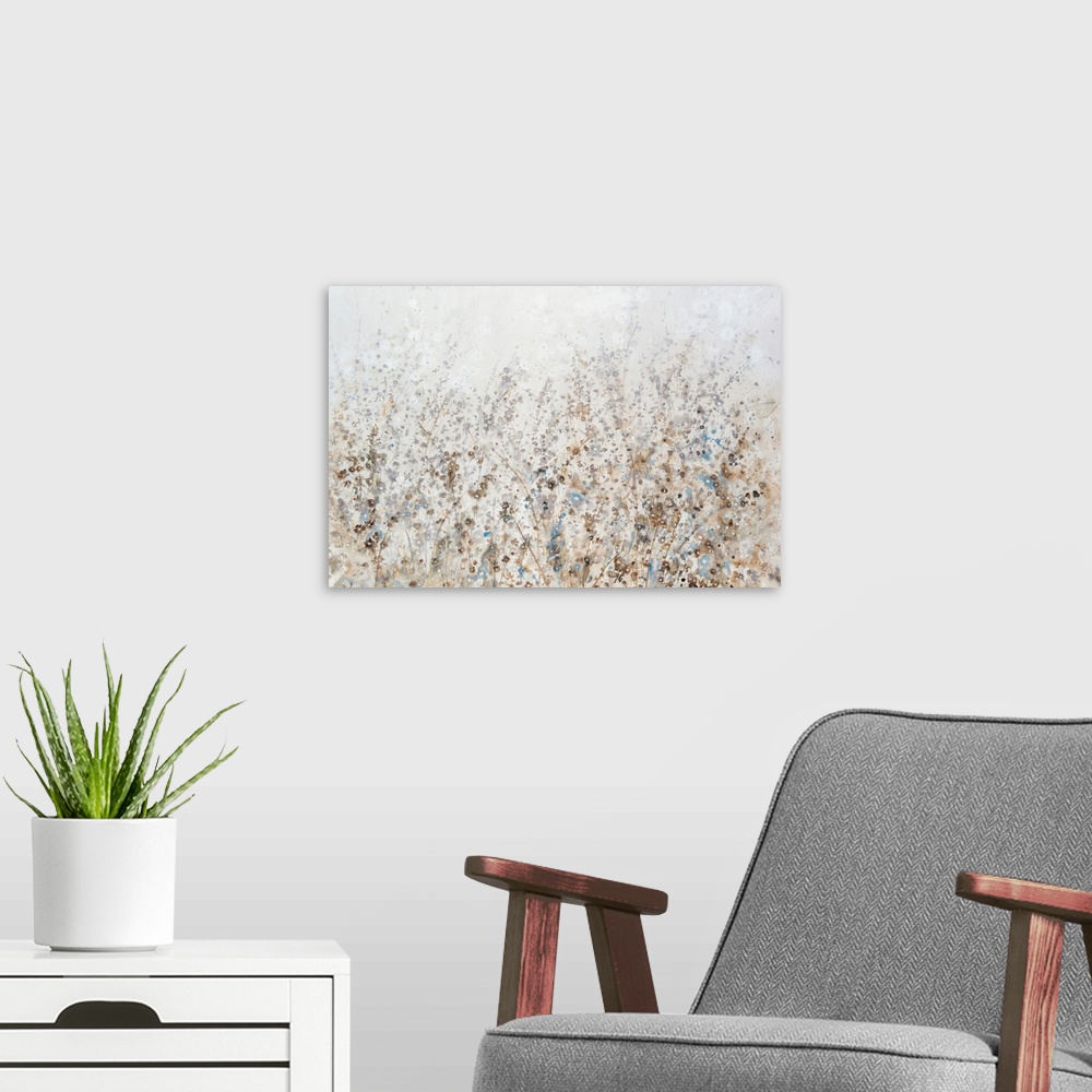 A modern room featuring Wildflower Cluster I