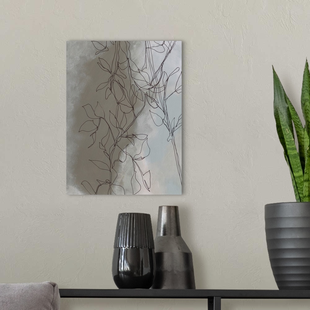 A modern room featuring Windy Branch I