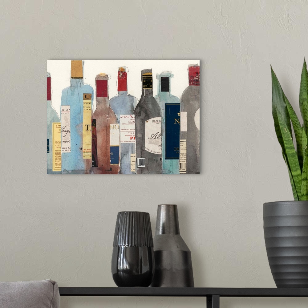 A modern room featuring Wine and Spirit II