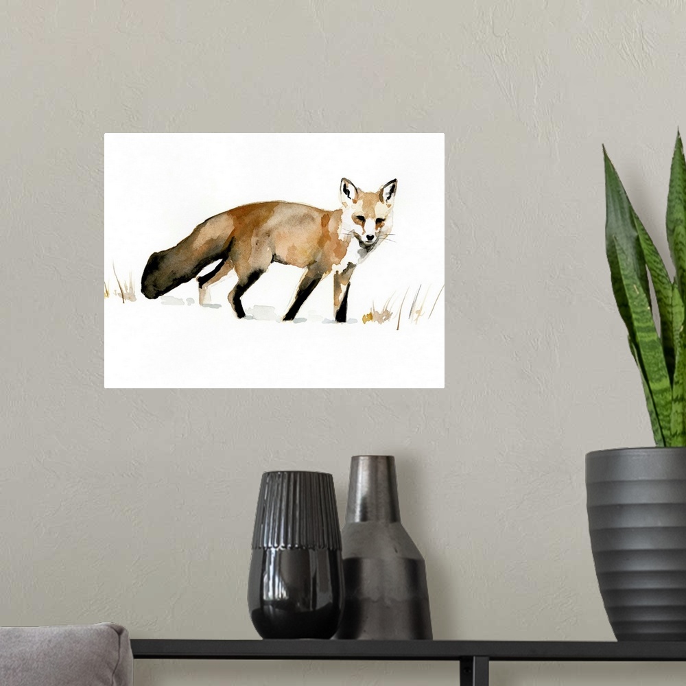 A modern room featuring Winter Fox I