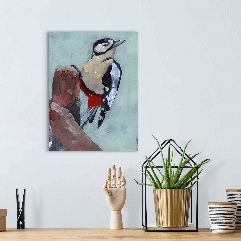 A bohemian room featuring Woodpecker Paintstrokes II