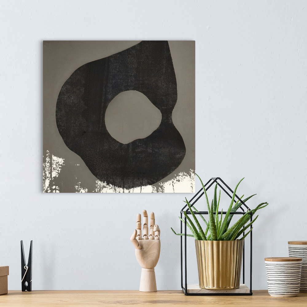 A bohemian room featuring Zen Abstract