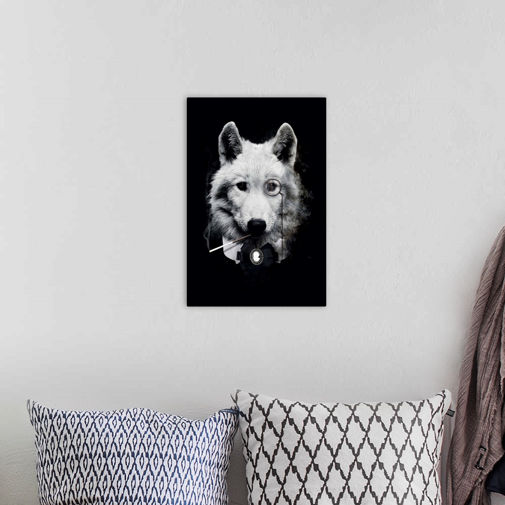A bohemian room featuring Classy Wolf