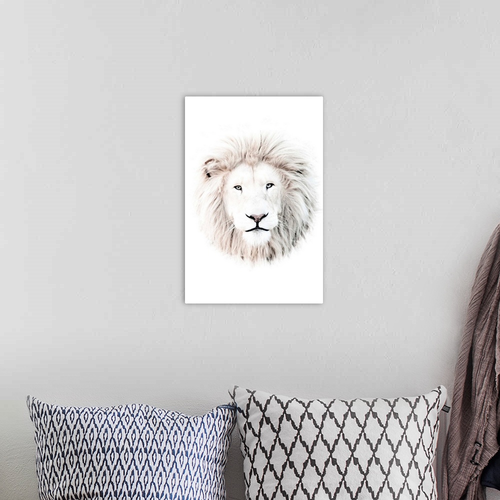 A bohemian room featuring White Lion