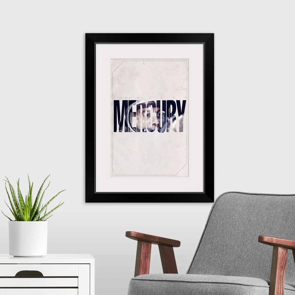 A modern room featuring Project Mercury
