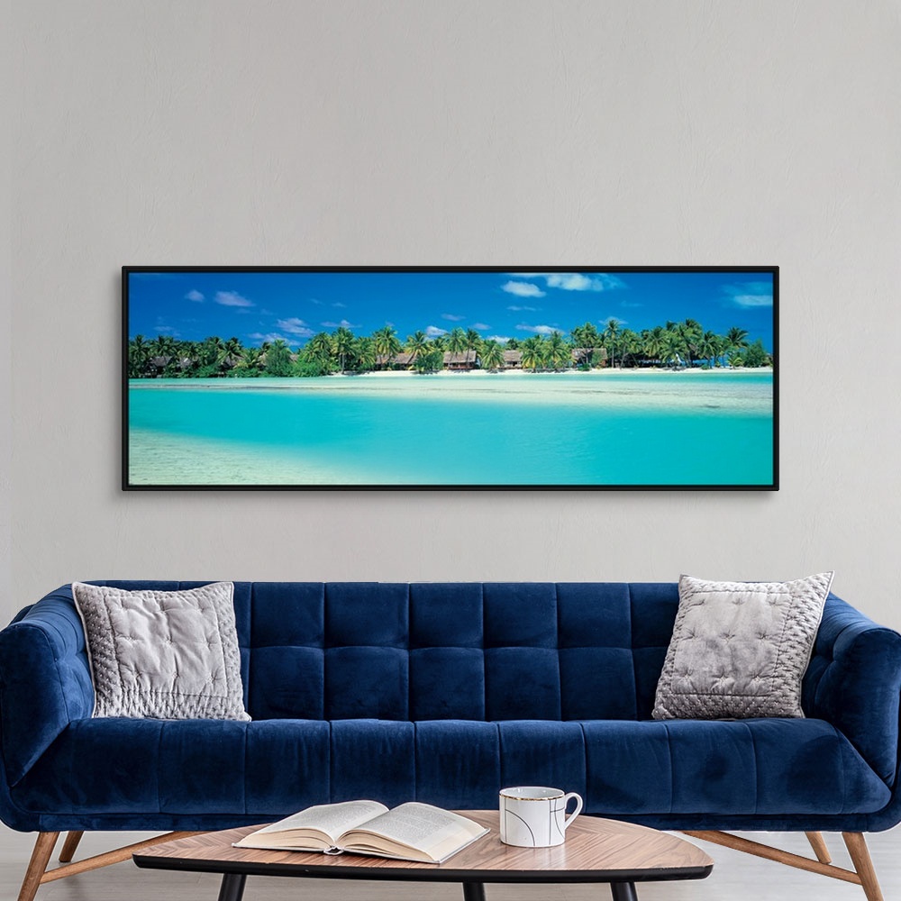 A modern room featuring Aitutaki Atoll Cook Islands New Zealand