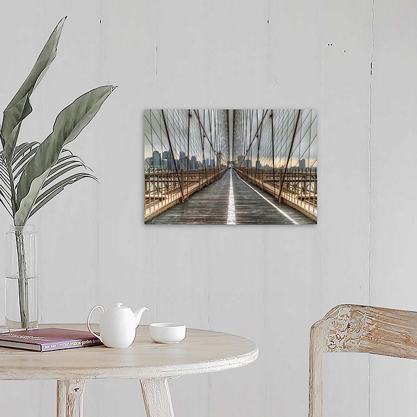Brooklyn Bridge, New York City - Brooklyn Bridge Canvas Prints - Canvas ...