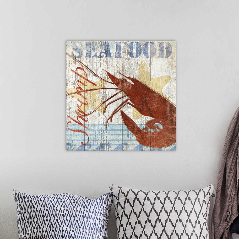 Seafood IV Wall Art, Canvas Prints, Framed Prints, Wall Peels | Great ...