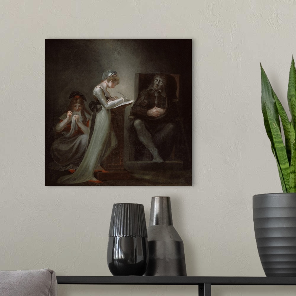 Milton Dictating to His Daughter, 1794 Wall Art, Canvas Prints, Framed ...
