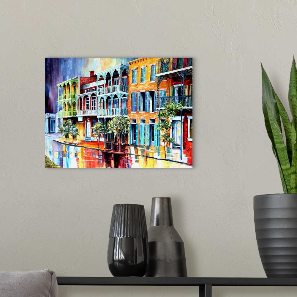 Rain in Old New Orleans Wall Art, Canvas Prints, Framed Prints, Wall ...