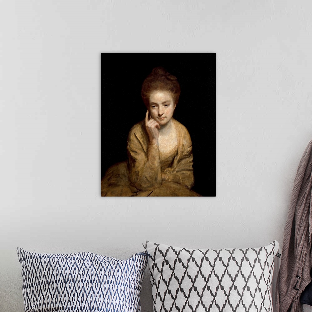 Study for the portrait of a young woman by Sir Joshua Reynolds Wall Art ...