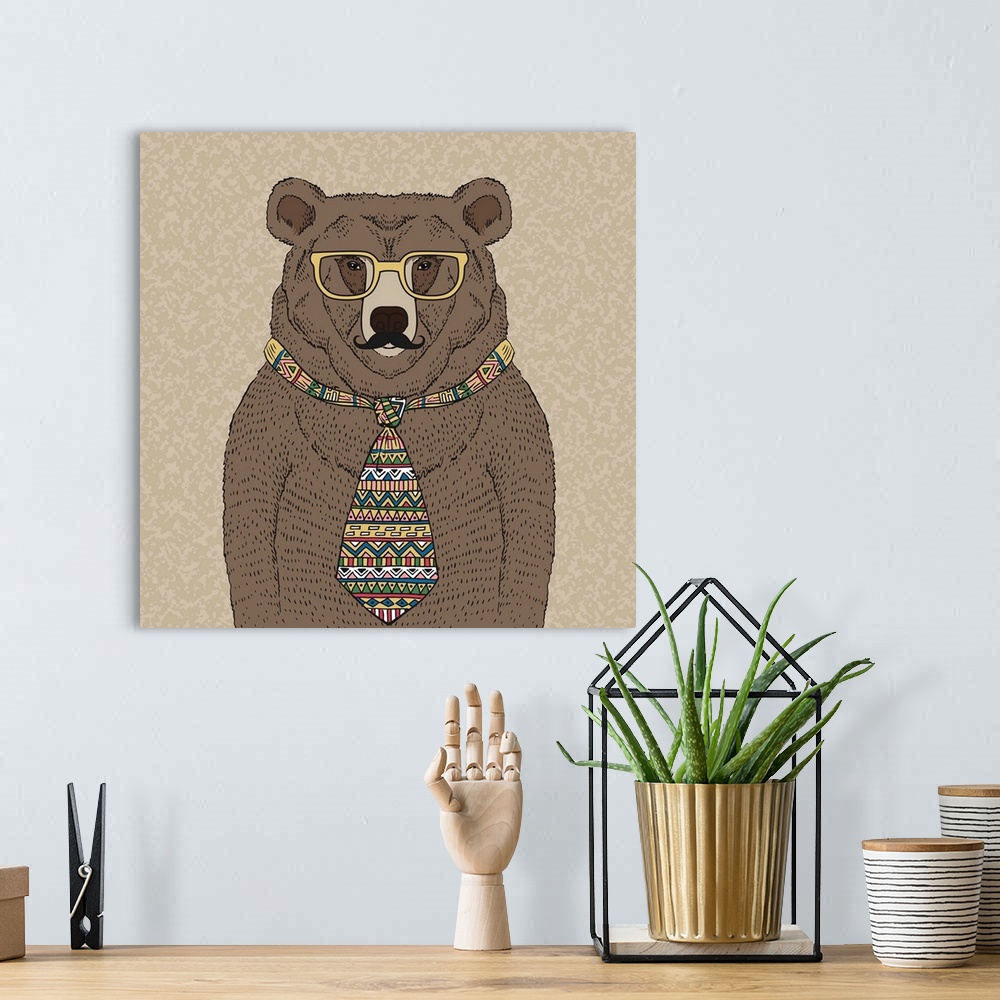 Bear-man Wall Art, Canvas Prints, Framed Prints, Wall Peels | Great Big ...