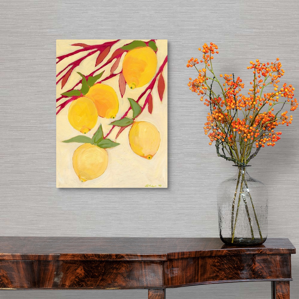 Five Lemons Wall Art, Canvas Prints, Framed Prints, Wall Peels | Great ...