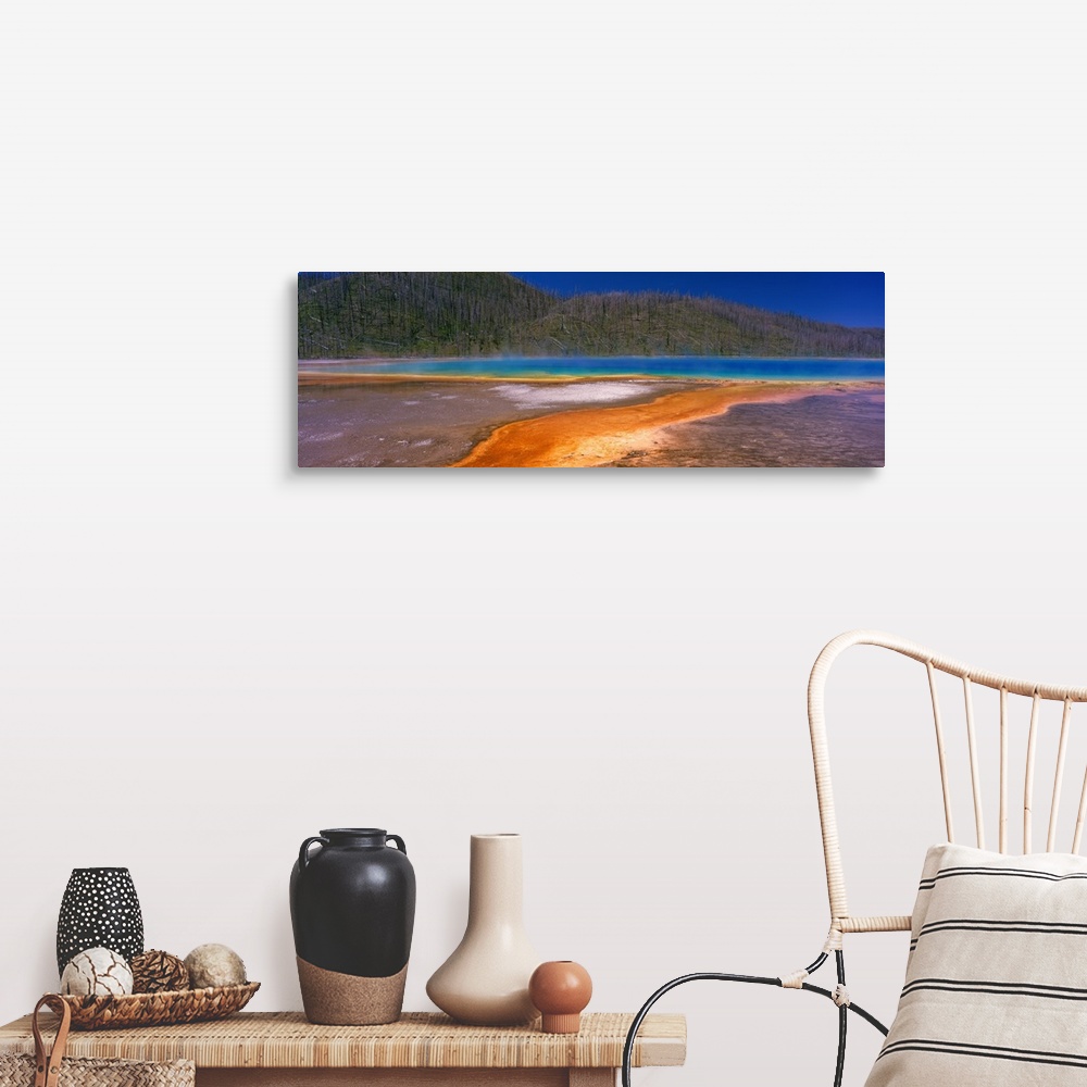 Grand Prismatic Spring Yellowstone National Park WY Wall Art, Canvas ...