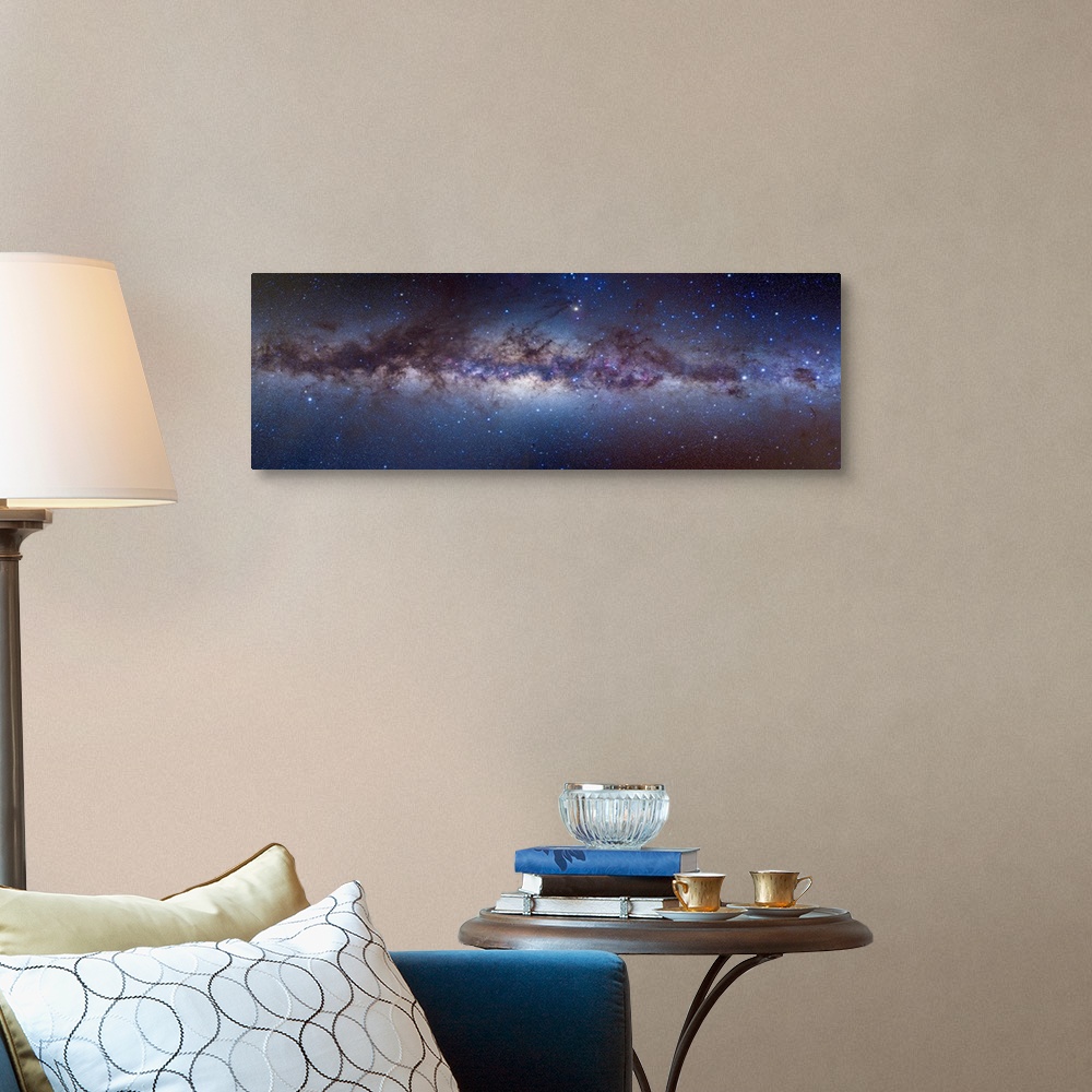 Panorama view of the center of the Milky Way Wall Art, Canvas Prints ...