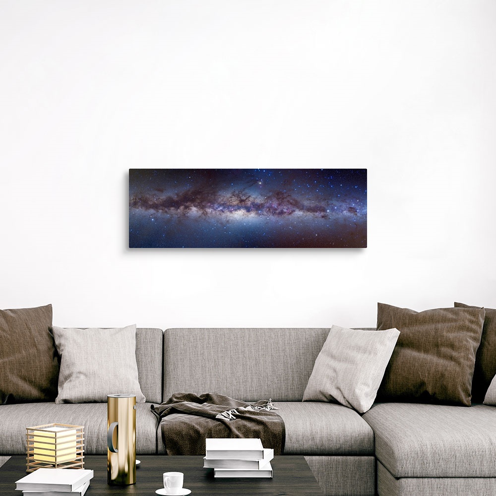 Panorama view of the center of the Milky Way Wall Art, Canvas Prints ...