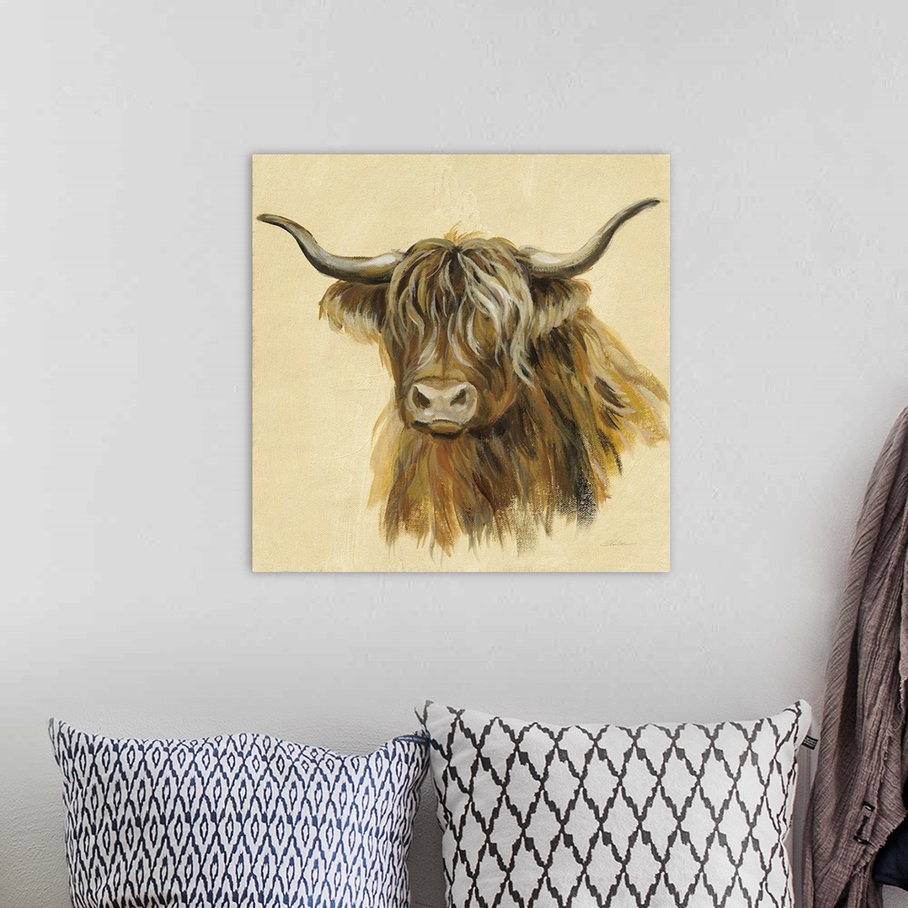Highland Animal Cow Wall Art, Canvas Prints, Framed Prints, Wall Peels ...