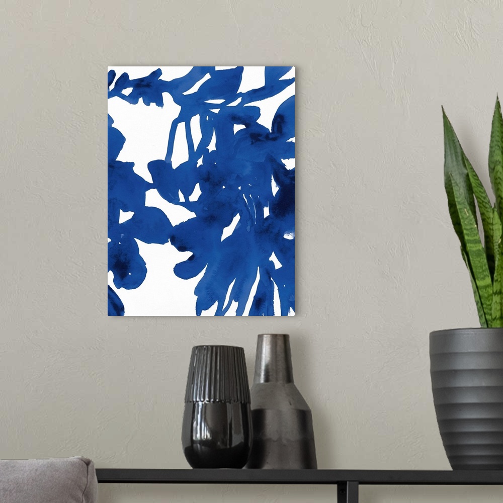 Azure Silhouette I Wall Art, Canvas Prints, Framed Prints, Wall Peels ...