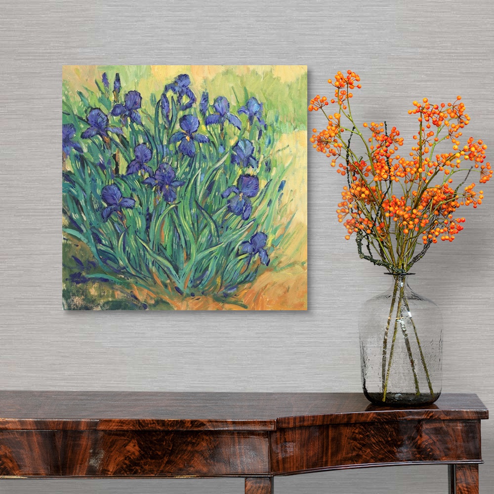 Irises In Bloom II Wall Art, Canvas Prints, Framed Prints, Wall Peels ...