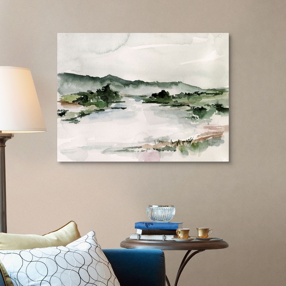 Lake Mist II Wall Art, Canvas Prints, Framed Prints, Wall Peels | Great ...